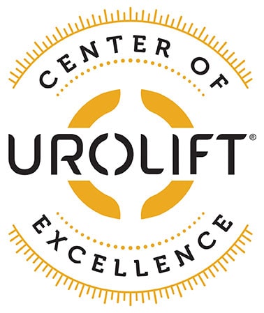 UroLift Center of Excellence badge