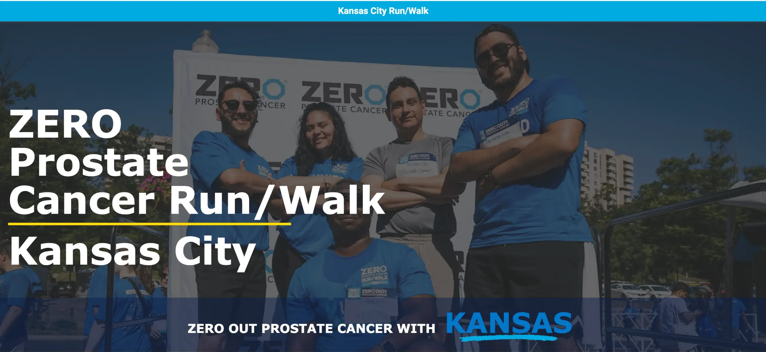 ZERO Prostate Cancer Run/Walk in Kansas City, sponsored by KCUC.