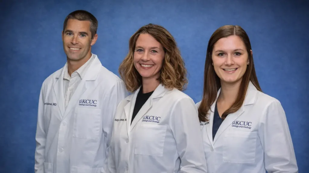 KCUC's team of urology health and pelvic floor medicine care providers.