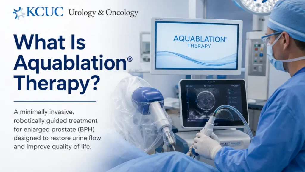 what is Aquablation therapy KCUC